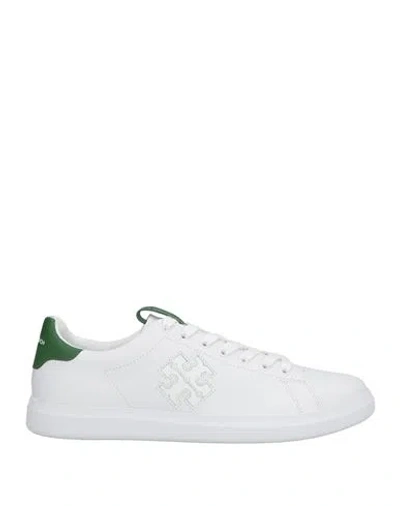 Tory Burch Woman Sneakers White Size 8 Leather