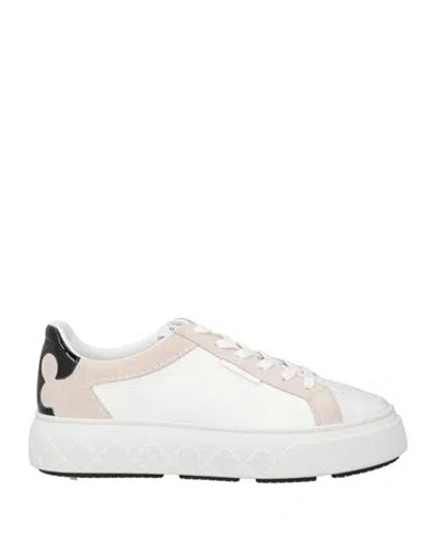 Tory Burch Woman Sneakers White Size 9.5 Leather
