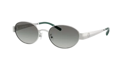 Tory Burch Woman Sunglass Ty6116 In Gray