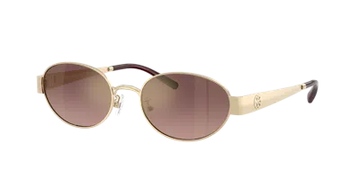 Tory Burch Woman Sunglass Ty6116 In Gold
