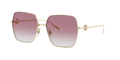 Tory Burch Woman Sunglass Ty6118d In Gold