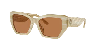 Tory Burch Women's Sunglasses, Ty7187u In Brown