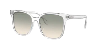 Tory Burch Woman Sunglass Ty7203u In Light Brown Gradient Light Grey