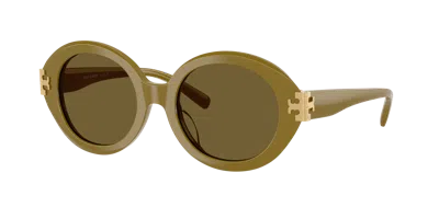 Tory Burch Women's Sunglasses Ty7210u In Olive Brown