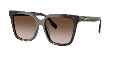 Tory Burch Woman Sunglass Ty7212d In Brown Gradient