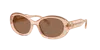 Tory Burch Woman Sunglass Ty7214u In Dark Brown