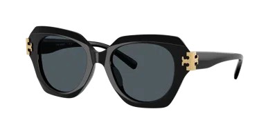 Tory Burch Woman Sunglass Ty7215u In Dark Grey