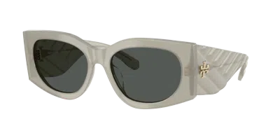 Tory Burch Woman Sunglass Ty7221u In Gray