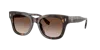 Tory Burch Tortoiseshell Square Sunglasses In Burgundy