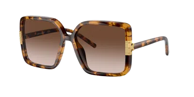 Tory Burch Woman Sunglass Ty9075u In Brown