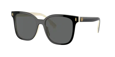 Tory Burch Woman Sunglass Ty7203u In Dark Grey