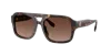 Tory Burch Tortoiseshell Square Sunglasses In Brown