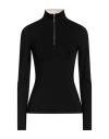 Tory Burch Woman T-shirt Dark Brown Size L Polyamide, Elastane
