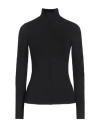 Tory Burch Woman T-shirt Black Size L Polyamide, Elastane In Black