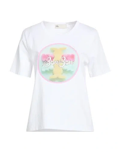 Tory Burch Woman T-shirt White Size L Cotton