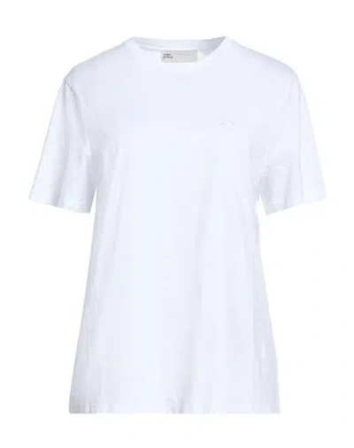 Tory Burch Woman T-shirt White Size S Cotton