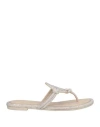 Tory Burch Flat Shoes In Beige