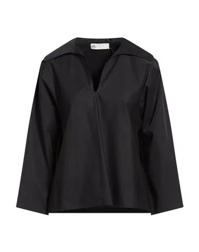 Tory Burch Woman Top Black Size 14 Cotton
