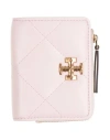 Tory Burch Woman Wallet Light Pink Size - Leather