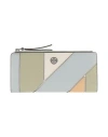 Tory Burch Woman Wallet Sage Green Size - Leather