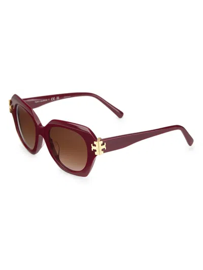 Tory Burch Women's 51mm Square Sunglasses In Brown