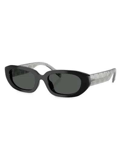TORY BURCH WOMEN'S 52MM RECTANGULAR SUNGLASSES