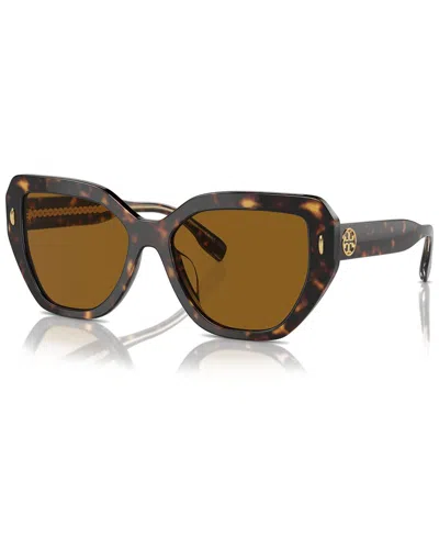 TORY BURCH TORY BURCH WOMEN'S 7194U 55MM POLARIZED SUNGLASSES