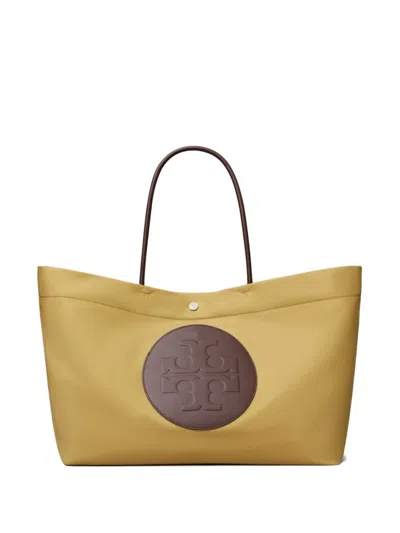 TORY BURCH WOMEN BEIGE ELLA REVERSIBLE LARGE TOTE, ONESIZE LUXURY TOTES FOR WOMEN DARVEYS