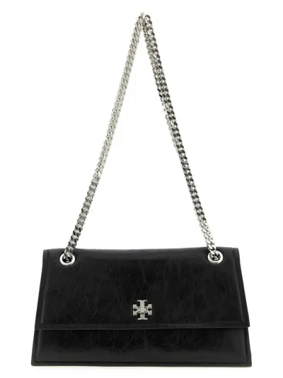 TORY BURCH WOMEN BLACK KIRA TURNLOCK SHOULDER BAG, ONESIZE LUXURY SHOULDER BAGS FOR WOMEN DARVEYS