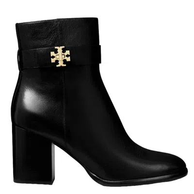 TORY BURCH WOMEN'S BOOTS TORY BURCH - T LOCK HEELED ANKLE BOOT 80MM - BLACK