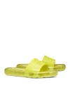 Tory Burch Women's Bubble Jelly Slide Sandals In Blazing Yellow