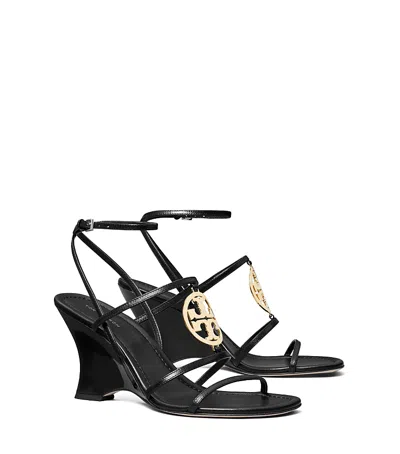 Tory Burch Women's Capri Miller Wedge Sandals In Perfect Black