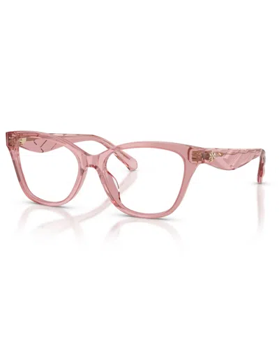 Tory Burch Women's Cat Eye Eyeglasses, Ty2170u In Pink