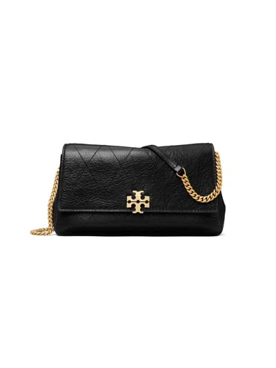 Tory Burch Women's Charlie Leather Chain Wallet In Red