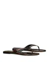 TORY BURCH WOMEN'S CAPRI LEATHER FLIP FLOP SANDALS