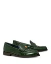 Tory Burch Classic Loafer In Dark Evergreen
