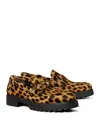 Tory Burch Classic Lug Loafer In Classic Leopard