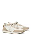 Tory Burch Destiny Trainer In White/cream