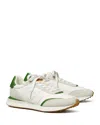 Tory Burch Destiny Trainer Sneaker In White/green