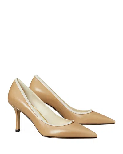 TORY BURCH WOMEN'S DOUBLE T BUCKLE PUMPS