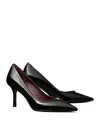 Tory Burch Double T Buckle Pump 80mm In Perfect Black