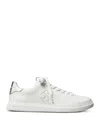 Tory Burch Women's Double T Howell Court Sneakers In White