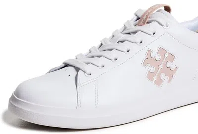 Tory Burch Women's Double T Howell Court Sneakers In White