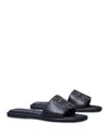 Tory Burch Women's Double T Sport Slide Sandals In Blue