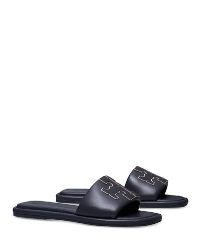 Tory Burch Women's Double T Sport Slide Sandals