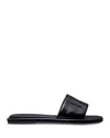 Tory Burch Double T Burch Slide In Black