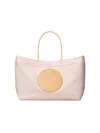 Tory Burch Ella Twist Reversible Tote Rose Mist In Pink
