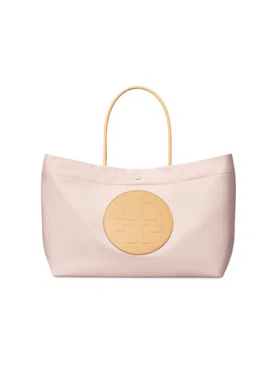 Tory Burch Ella Twist Reversible Tote Rose Mist In Pink