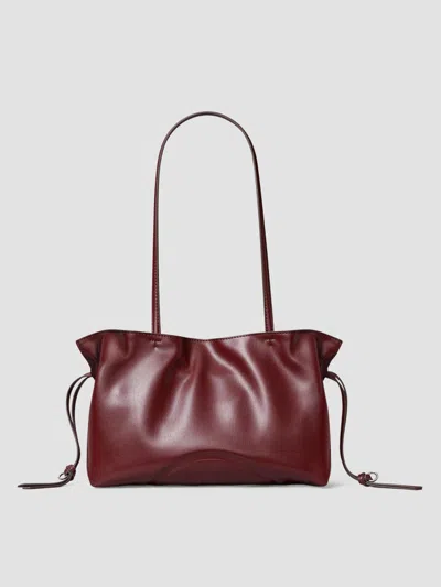 Tory Burch Women's Ella Small Logo Tote Bag In Merlot