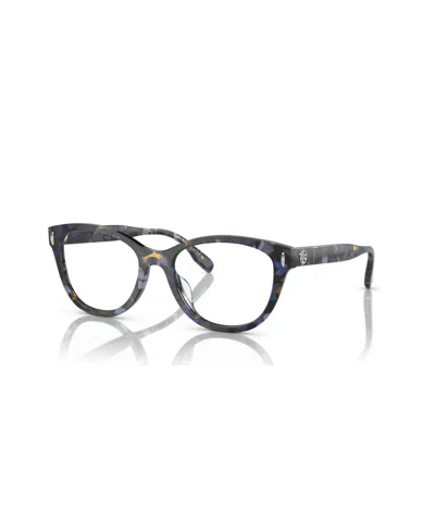 Tory Burch Women's Eyeglasses, Ty2137u In Blue Tortoise